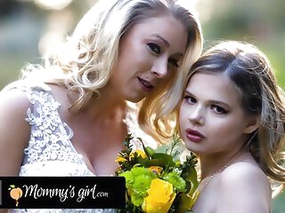 milf MOMMY'S GIRL - Bridesmaid Katie Morgan Bangs Hard Her Stepdaughter Coco Lovelock Before Her Wedding blonde hairy