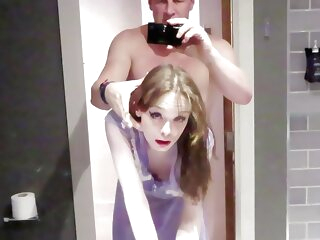 pov (shemale) BTS POV SEX with Gothic Bimbo bareback (shemale) blowjob (shemale)